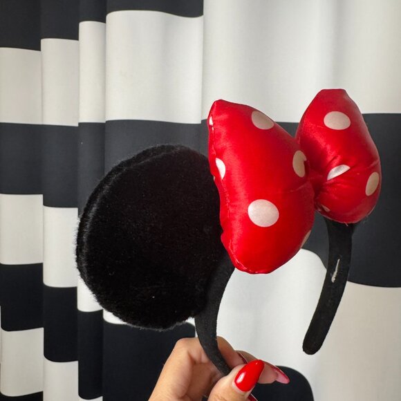 Disney Parks Minnie Ear Hat Crown & Feathers Jubilee Purple Headband + Bonus Ear - Picture 9 of 12